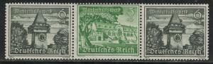 Germany Scott # B163 (2), B162, mint nh, se-tenant, Mi# W137