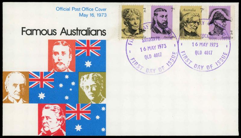 Australia 546-549 First Day Cover