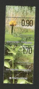 BOSNIA-SERBIA-MNH**  PAIR-EUROPEAN PROTECTION OF NATURE-FLORA-2015.