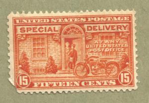 Scott #E13 15 cent Orange Special Delivery