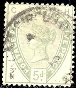 Great Britain # 104  Used VF   