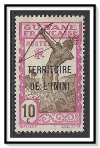 Inini #6 Carib Archer Overprinted NG