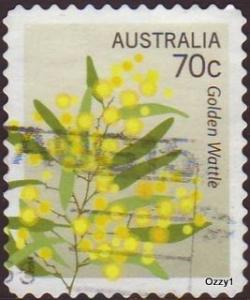 Australia 2014 SG#4139 70c State Flowers Golden Wattle USED-Good.