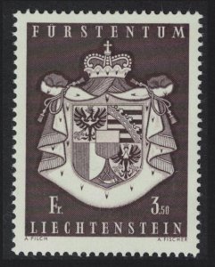 Liechtenstein Arms of Liechtenstein 1969 MNH SG#498