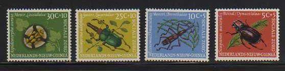 Neth. New Guinea MNH sc# B27-30 Insects 08CV $2.40