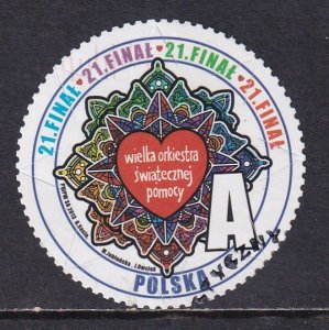 Poland 2013 Sc 4065 21st Concert The Great Holiday Help Orchestra Stamp Used