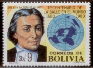 Bolivia  1980 SC# 653 MNH L282-3