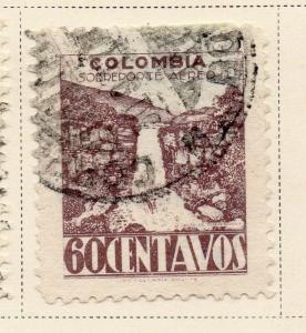 Colombia 1945 Early Issue Fine Used 60c. 174049