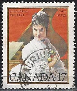 Canada 860 17c Albani used