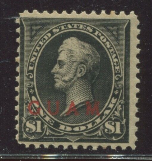 Guam Scott 12 Overprint Mint Stamp NH (Stock Guam 12-23)