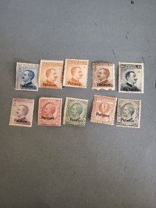 Stamps Patmo Scott #1-10 hinged
