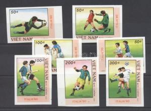 Vietnam stamp Football World Cup, Italy (I) imperforated set MNH 1989 WS107300