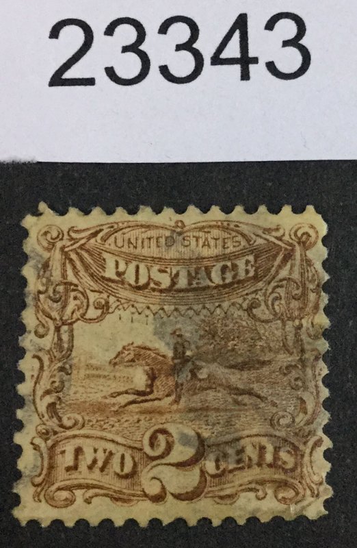 US STAMPS #113 USED LOT #23343