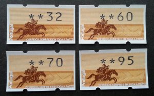 Portugal Horse Rider 1990 ATM (frama label stamp) MNH