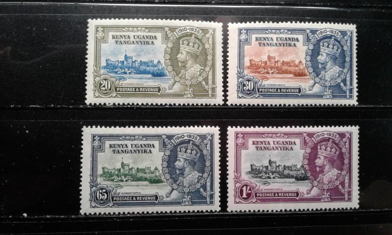  Kenya #42-45 mint hinged h192.3534