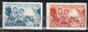 North Viet Nam - 1958 - Sc 76 - 77 - Reunification Railways - MNH - #3