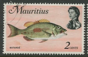 STAMP STATION PERTH Mauritius #339a Sea Life Issue FU 1972-1974