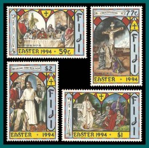 Fiji 1994 Easter, MNH  #703-706,SG890-SG893