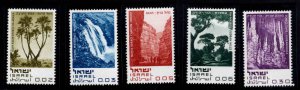 ISRAEL Scott 402-406 MNH** complete  set without tabs