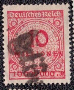 Germany 286 1923 Used