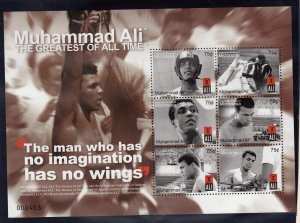 MICRONESIA Sc 775-6 NH 2 MINISHEETS OF 2008 - BOXING - MUHAMMED ALI - (JO23)