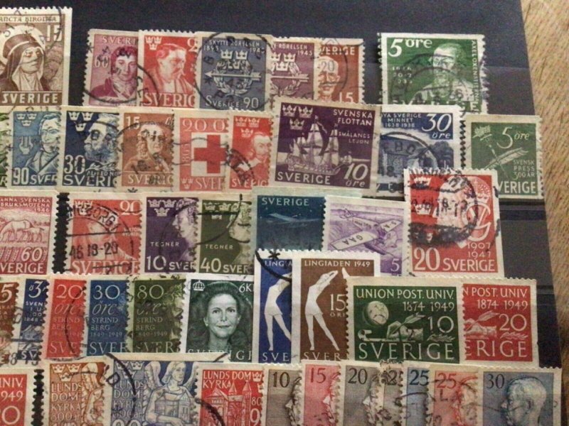 Sweden mounted mint or used stamps  A12403