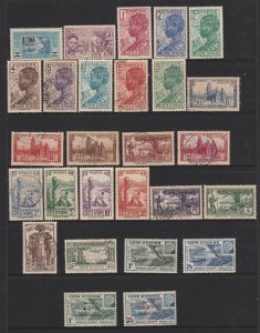 Ivory Coast (French) a small lot of earlies M&U