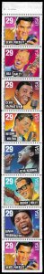 PCBstamps   US #2731/2737a Bk Pane $2.32(7x29c)American Music, MNH, (6)