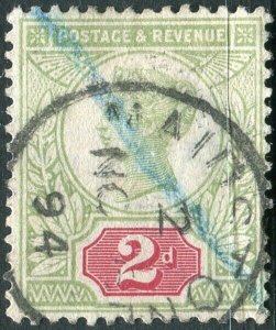 GB 1887 2d SG 200 Used QV MAIDSTONE - 2 NOV 1894 (003042)