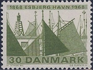 Denmark Scott #'s 447 MNH