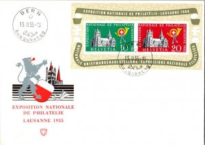 Switzerland Scott 352a Unaddressed.