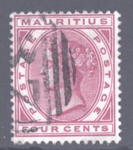 Mauritius, Scott #72, Used