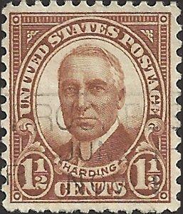 # 684 USED BROWN WARREN G. HARDING