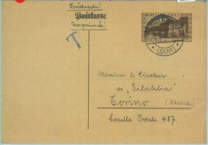 85162 Germany Saar-Postal History-Private Advertising Stationery Card 1929 