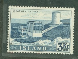 Iceland #295 Unused Single