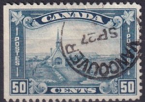 Canada #176 F-VF Used  CV $14.00 (Z3847)