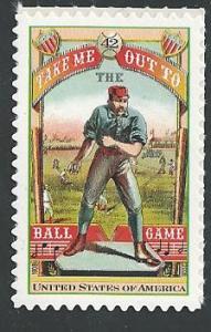 US Cat # 4341, Baseball, MNH