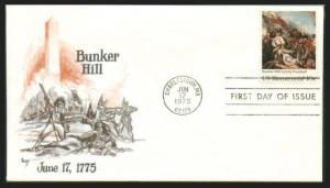 #1564 Bunker Hill Marg FDC