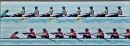 U.S.#5694-97 Women's Rowing  2 ounce 78c FE Block of 8, MNH.