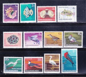 Cocos Islands 8-19 Set MNH Various (A)