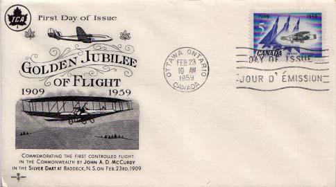 Canada, First Day Cover, Aviation