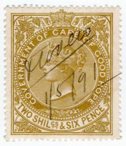 (I.B) Cape of Good Hope Revenue : Stamp Duty 2/6d