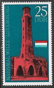 EAST GERMANY DDR 1971 Wiltz Luxembourg Memorial Issue Sc 1328 MNH