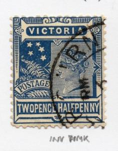 Australia Victoria 1901-10 Early Issue Used 2.5d. Shade 218769