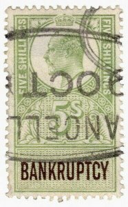 (I.B) Edward VII Revenue : Bankruptcy 5/-