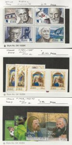 Ireland, Postage Stamp, #1579a, 1582-5, 1703, 1705-7 Mint, 2004-7, JFZ