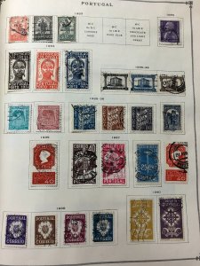 INTERNATIONAL COLLECTION IN SCOTT ALBUM – PORTUGAL TO RUSSIA – 423335