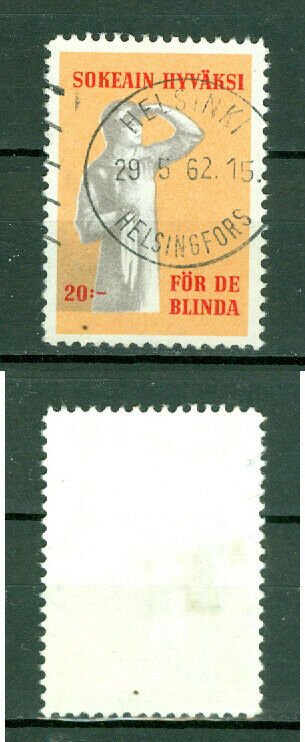 Finland. Poster Stamp 1962. Lux Cancel. Association For The Blinds.