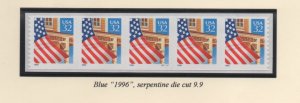 Scott# 3133   plate # M11111    MNH strips of 5