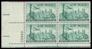 C35 MNH Plate Block